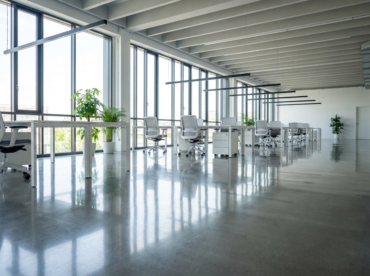 Unterhaltsreinigung Bürogebäude in Ihrer Region – nachher